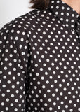 Yohji Yamamoto Pour Homme polka dot short-sleeve shirt