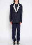 Yohji Yamamoto reversible cupro wool jacket