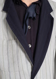 Yohji Yamamoto reversible cupro wool jacket