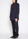 Yohji Yamamoto Pour Homme soft cotton double jacket