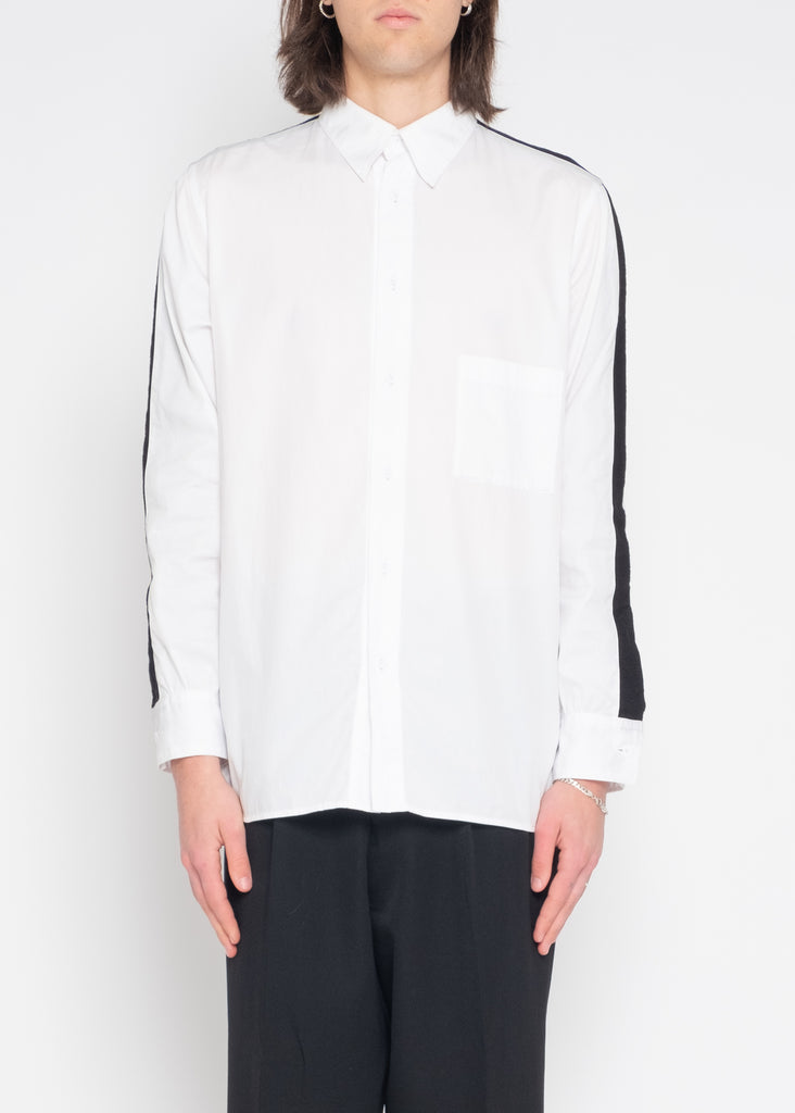 Yohji Yamamoto linen stripe shirt