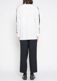 Yohji Yamamoto linen stripe shirt
