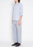 COMME des GARÇONS SHIRT double sleeved striped shirt