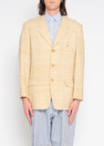 Issey Miyake raw silk jacket