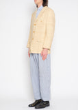 Issey Miyake raw silk jacket