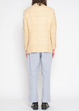Issey Miyake raw silk jacket