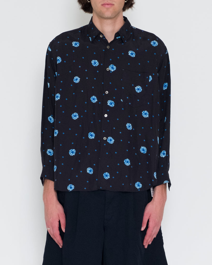 COMME des GARÇONS SHIRT blue valentine shirt
