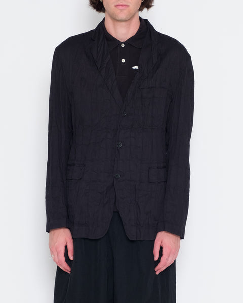 Issey Miyake crinkle jacket