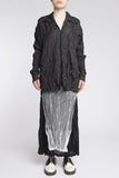Issey Miyake <br> Oversized Crinkle Shirt