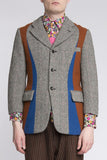 COMME des GARÇONS <br> Tweed Panels Blazer