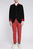 COMME des GARÇONS <br> Velvet Duggie Fields Blazer
