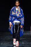 Walter van Beirendonck crossed crocodiles coat