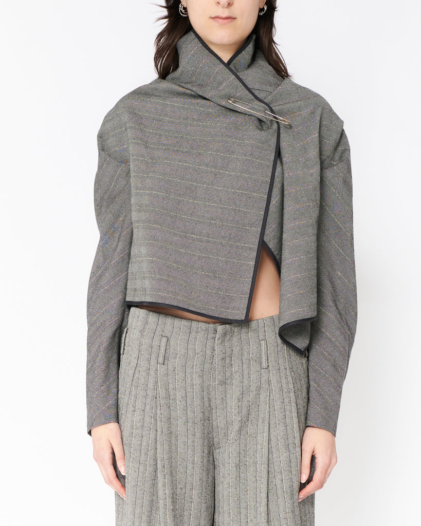 COMME des GARÇONS wrap jacket