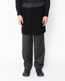 COMME des GARÇONS backwards skirt trousers