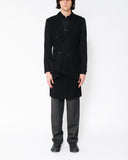 COMME des GARÇONS HOMME PLUS diagonal wrap jacket