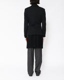 COMME des GARÇONS HOMME PLUS diagonal wrap jacket
