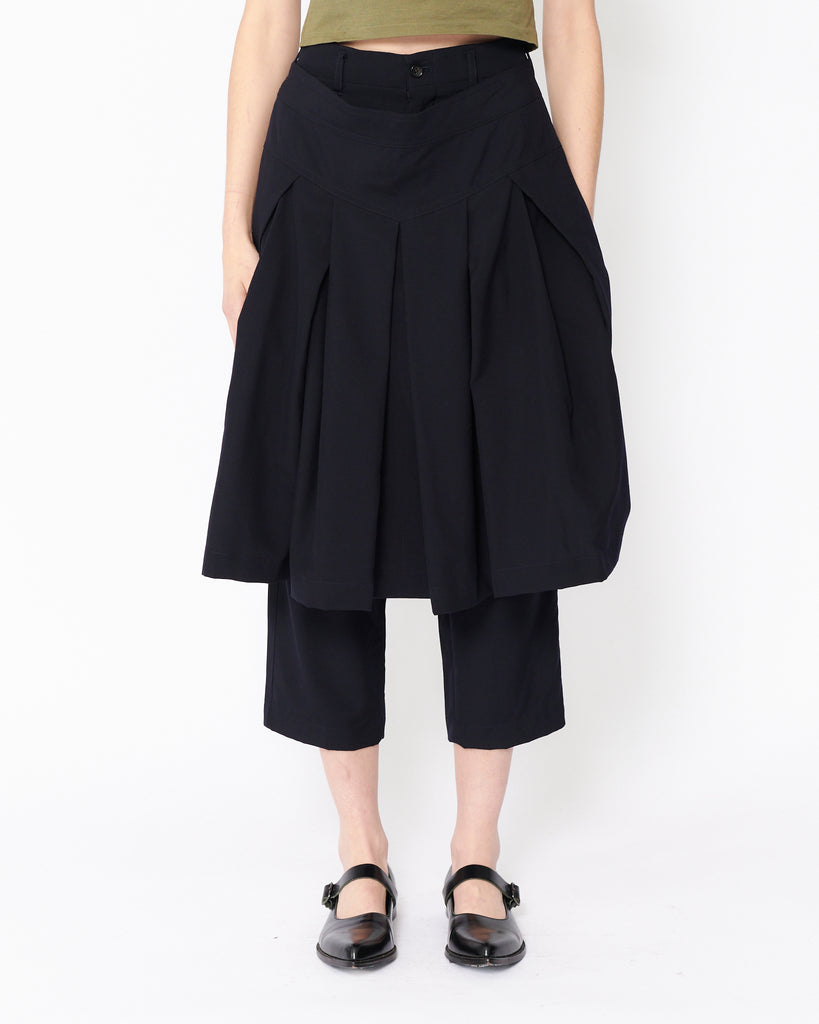 COMME des GARÇONS front skirt pants