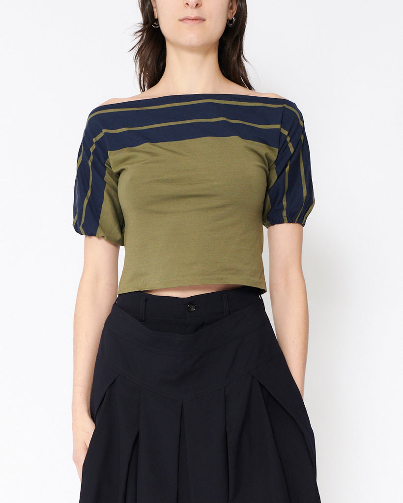 Yohji Yamamoto off-shoulder top