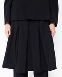 COMME des GARÇONS front skirt pants