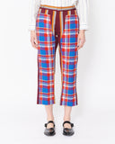 COMME des GARÇONS HOMME PLUS plaid patch trousers
