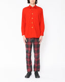 COMME des GARÇONS HOMME PLUS hyperbolic button shirt