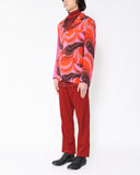 COMME des GARÇONS HOMME PLUS psychedelic panther jacket