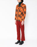 COMME des GARÇONS HOMME PLUS inside out check blazer