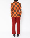 COMME des GARÇONS HOMME PLUS inside out check blazer