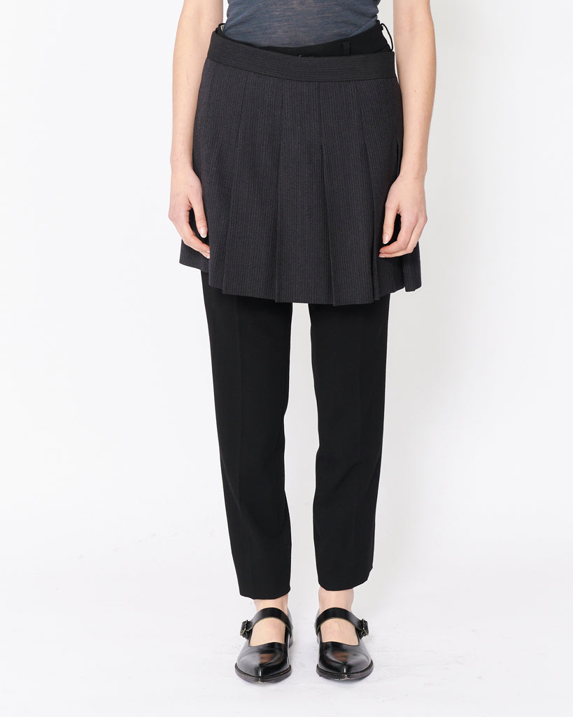 COMME des GARÇONS pleated skirt trousers