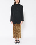 Issey Miyake pleated uniform jacket