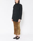 Issey Miyake pleated uniform jacket