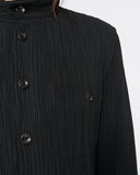 Issey Miyake pleated uniform jacket