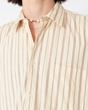 COMME des GARÇONS SHIRT summer stripe shirt