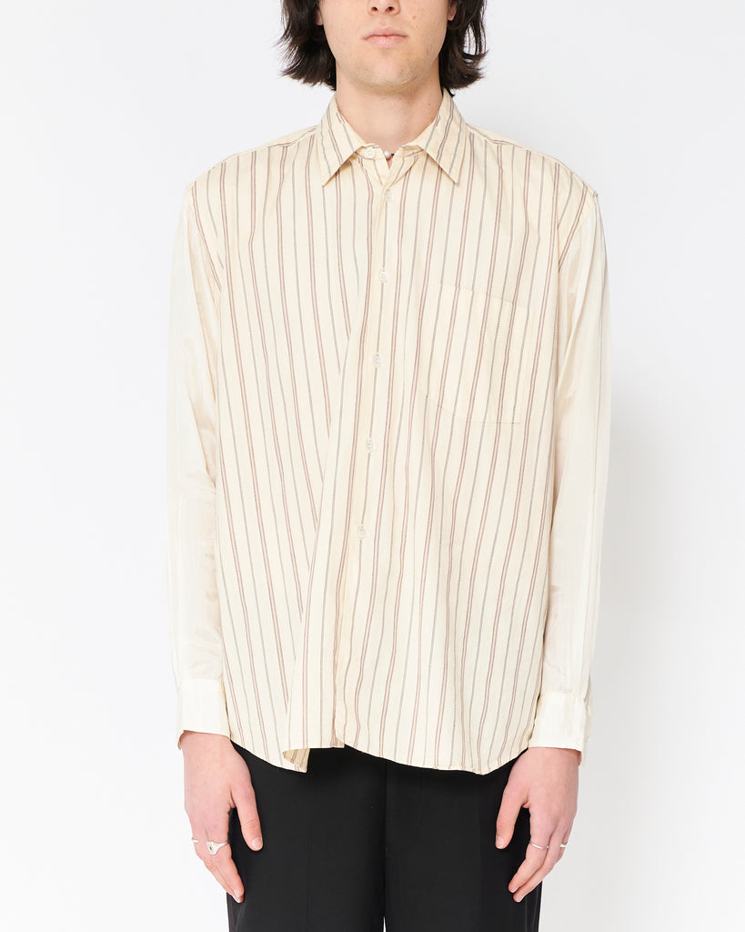COMME des GARÇONS SHIRT summer stripe shirt