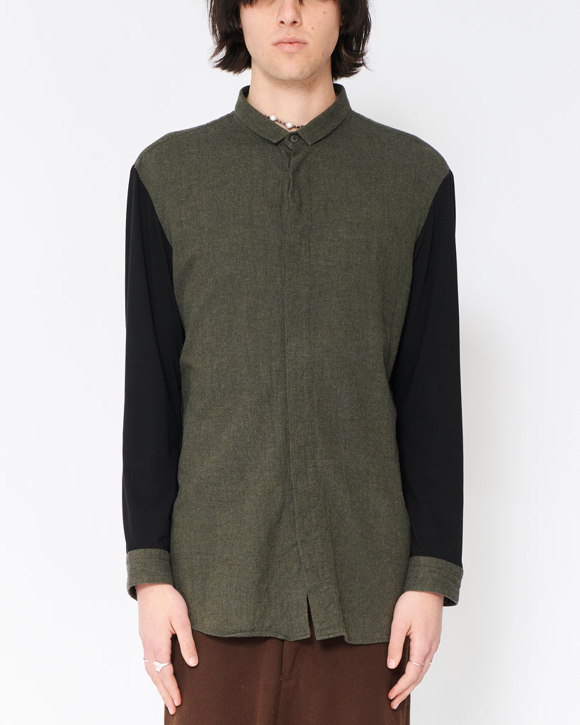 Issey Miyake tonal shirt