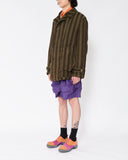 COMME des GARÇONS SHIRT inside-out pyjama jacket