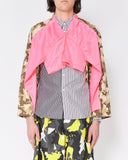 COMME des GARÇONS HOMME PLUS spliced crop top