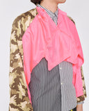 COMME des GARÇONS HOMME PLUS spliced crop top