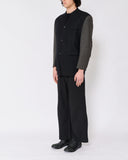 COMME des GARÇONS HOMME PLUS contrast sleeve jacket