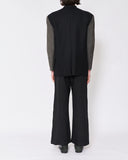 COMME des GARÇONS HOMME PLUS contrast sleeve jacket