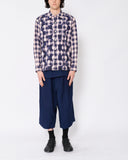 COMME des GARÇONS HOMME modernist motif shirt