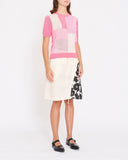 COMME des GARÇONS colour block knitted top