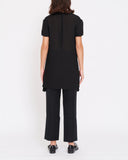 Yohji Yamamoto split rayon top