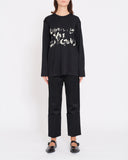 COMME des GARÇONS painted logo top