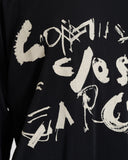 COMME des GARÇONS painted logo top