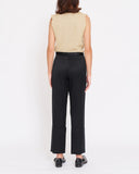 Yohji Yamamoto long cuff silk trousers