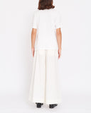 COMME des GARÇONS ruffle patchwork top