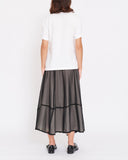 COMME des GARÇONS robe de chambre logo t-shirt