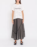 COMME des GARÇONS robe de chambre logo t-shirt