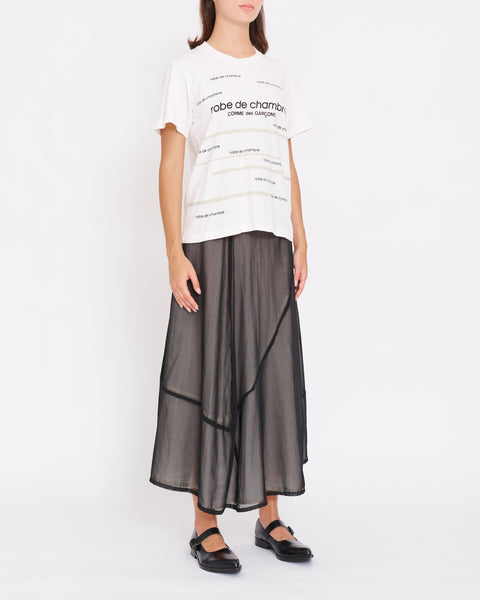 【robe de chambre COMME des GARÇONS】Tops COMME des GARÇONS robe de chambre logo t-shirt – dot COMME